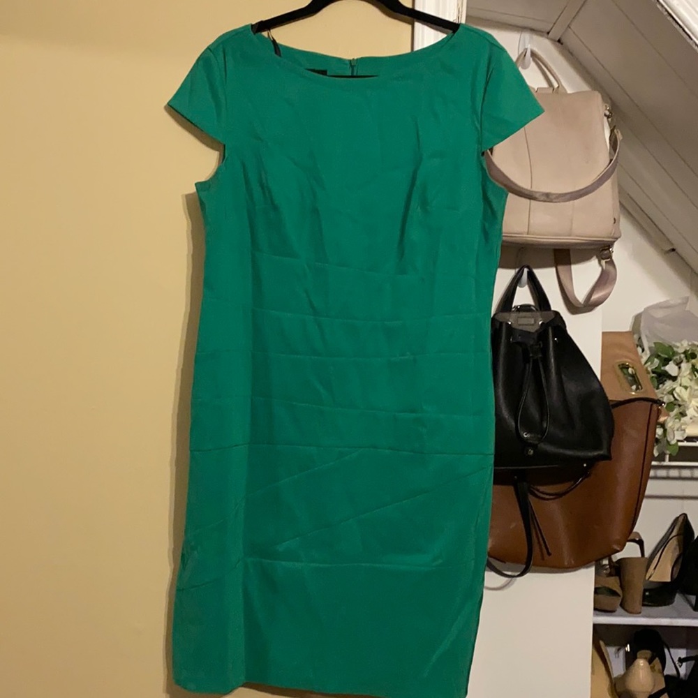 ALYX Green Work Sheath Dress